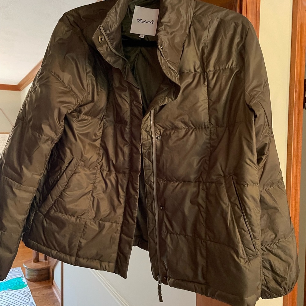 Madewell puffer jacket